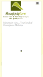 Mobile Screenshot of mountainviewlodges.com.au